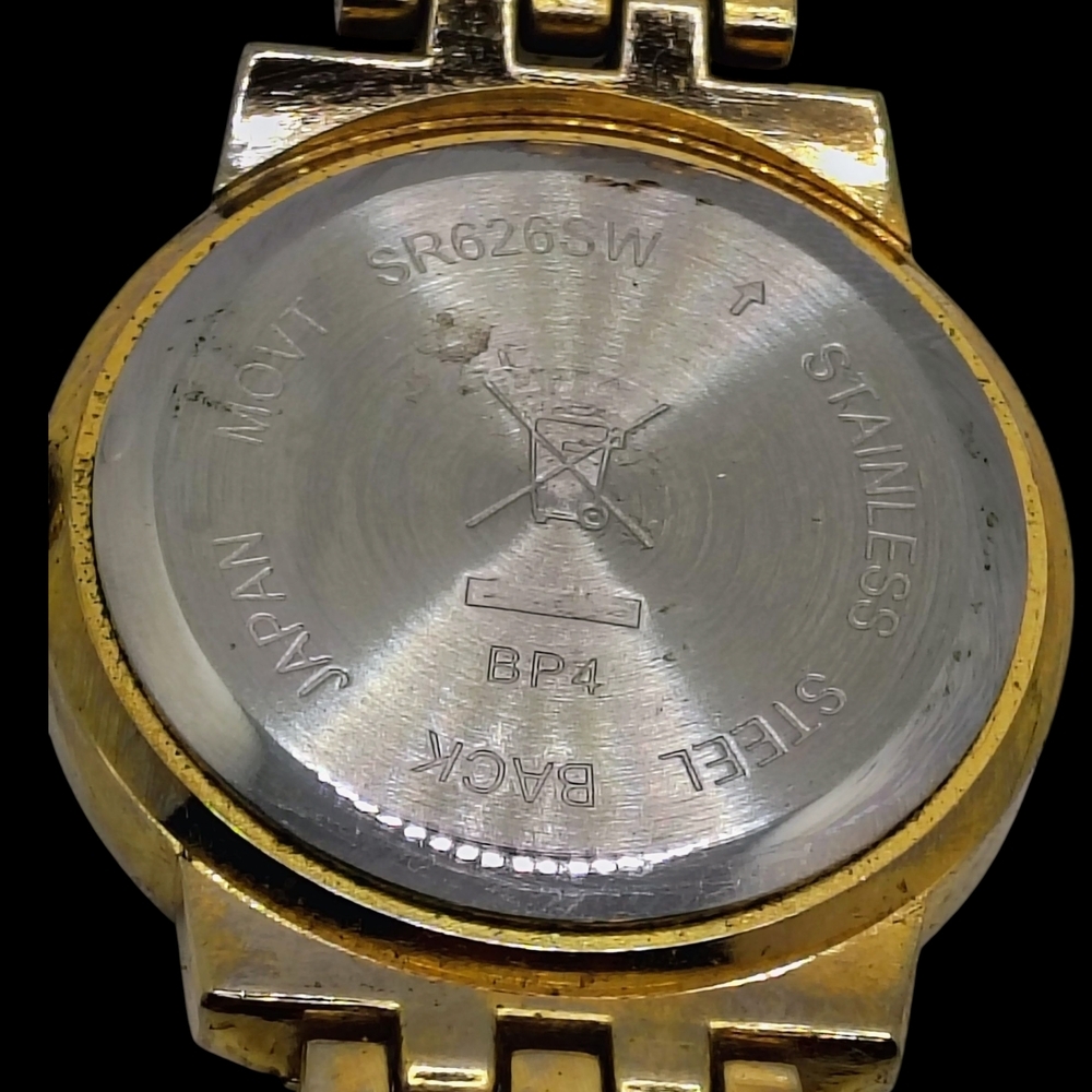 Avon Women's Gold Tone  Watch with Rhinestones - Picture 5 of 6